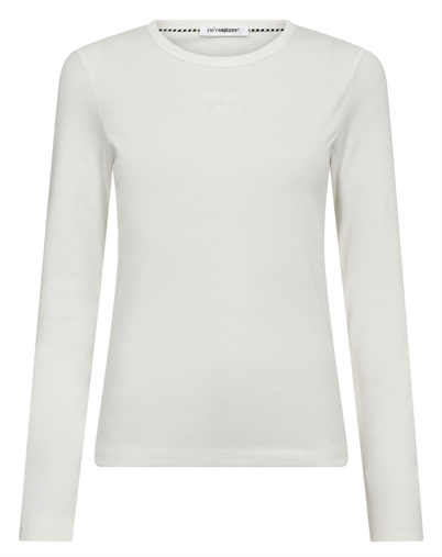 Co'Couture - Granny CC Embroidery T-shirt - White